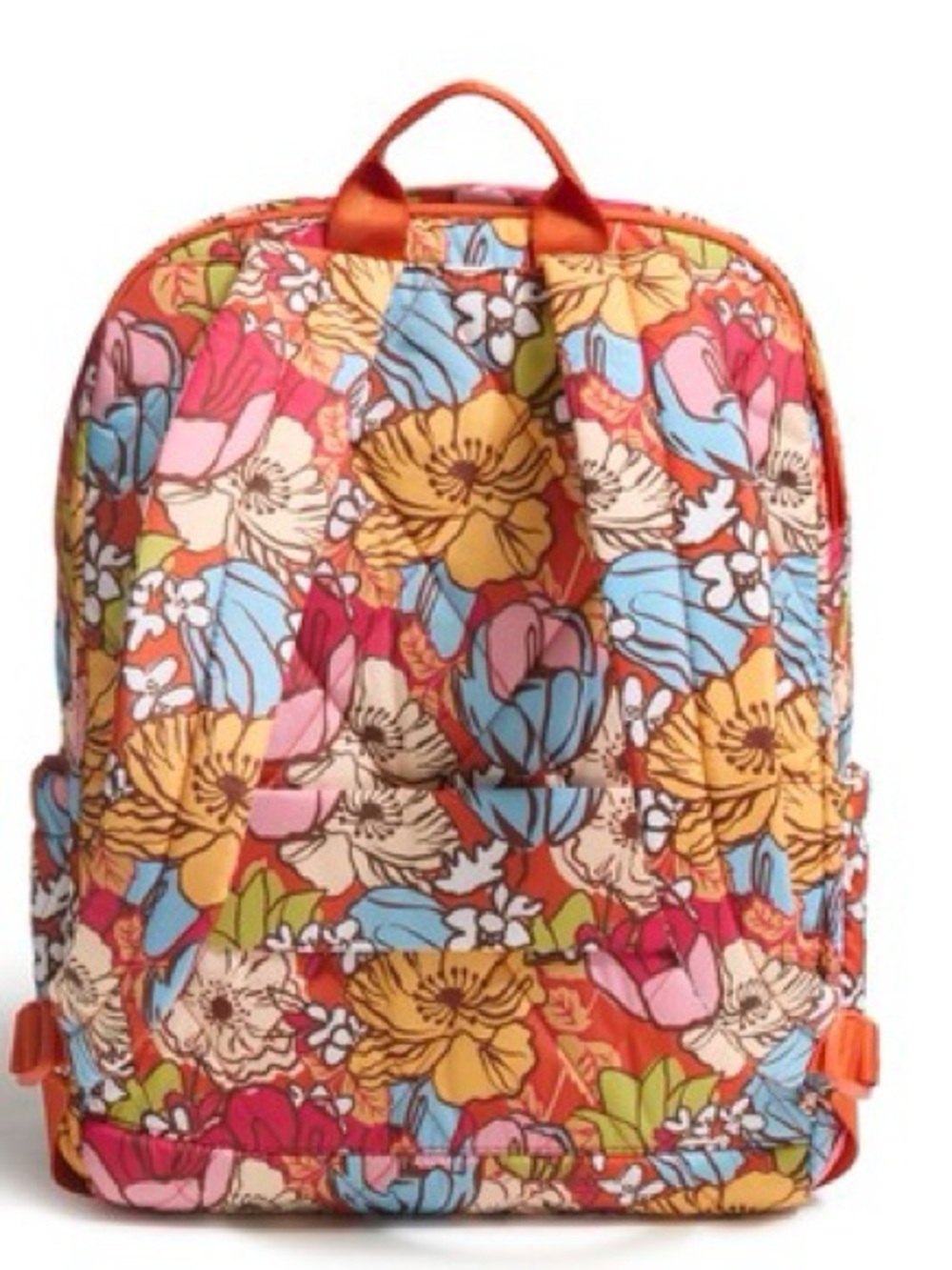 Vera Bradley Essential “LARGE” Vibrant Floral Backpack — Midday Garden NWT - Picture 3 of 12